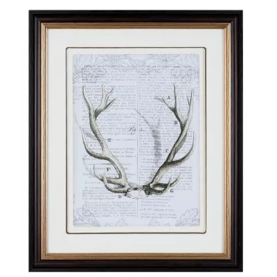 Clayre & Eef Wandbild 47x2x57 cm