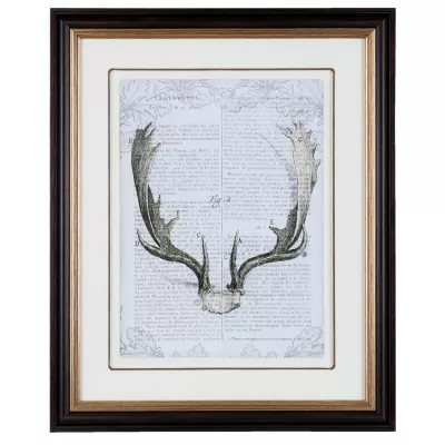Clayre & Eef Wandbild 47x2x57 cm