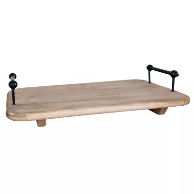 Clayre & Eef Wooden disch board 42x28x10 cm