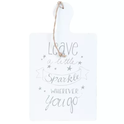 Clayre & Eef Textschild 20x1x35 cm