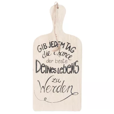Clayre & Eef Textschild 17x1x36 cm