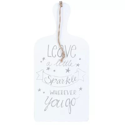 Clayre & Eef Textschild 17x1x36 cm