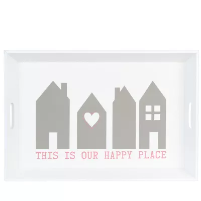 Clayre & Eef Tablett 60x40x6 cm