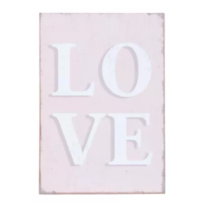 Clayre & Eef Textschild 9x3x13 cm