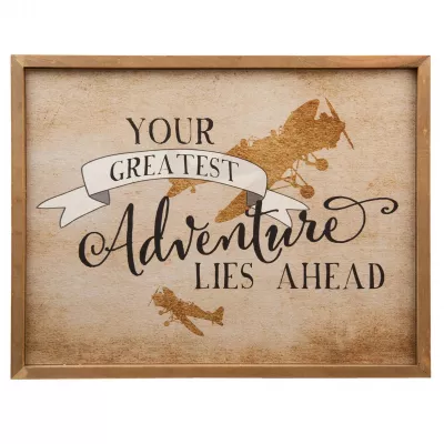 Clayre & Eef Textschild 43x3x33 cm