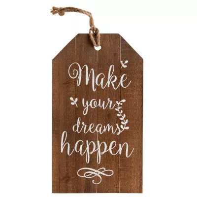 Clayre & Eef Textschild 23x3x41 cm
