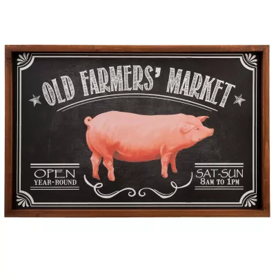 Clayre & Eef Textschild 56x2x37 cm