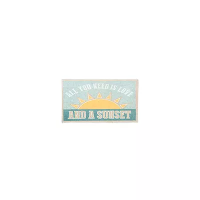 Clayre & Eef Textschild 35x4x20 cm