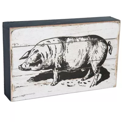 Clayre & Eef Wandbild 12x4x20 cm
