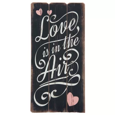 Clayre & Eef Textschild 30x1x60 cm