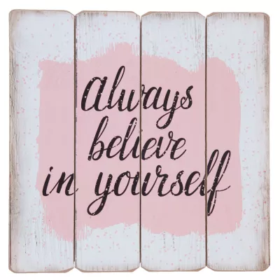 Clayre & Eef Textschild 40x1x40 cm