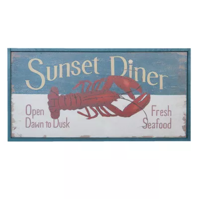 Clayre & Eef Textschild 31x3x16 cm