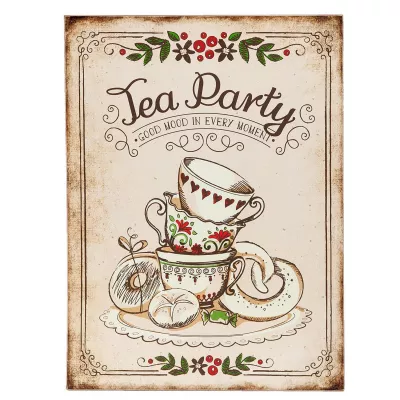 Clayre & Eef Textschild 30x1x40 cm