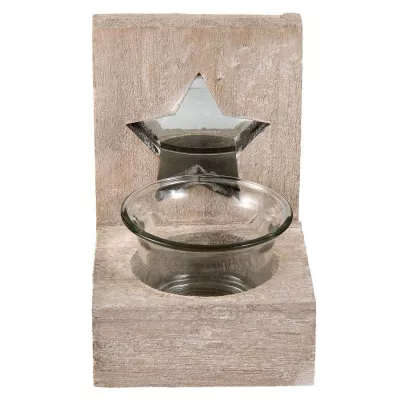 Clayre & Eef Teelichthalter 8x8x12 cm