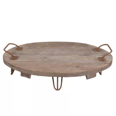 Clayre & Eef Tablett Ø 44x15 cm