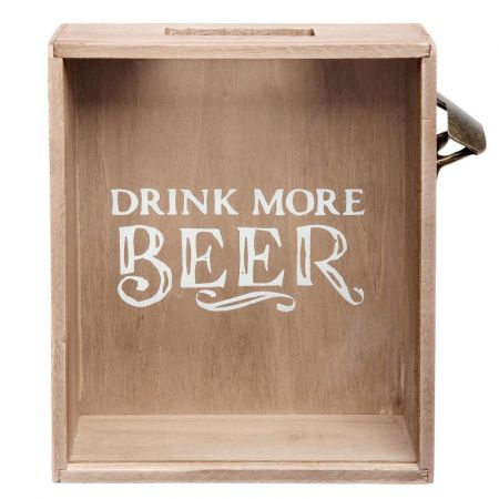 Clayre & Eef Bierflasche deckel halter 22x7x25 cm