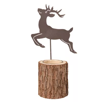 Clayre & Eef Teelichthalter 12x8x22 cm