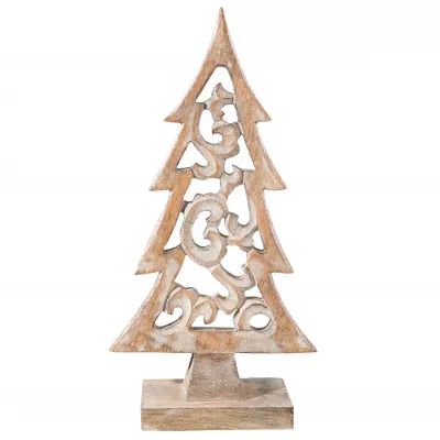 Clayre & Eef Christmas tree 24x8x46 cm
