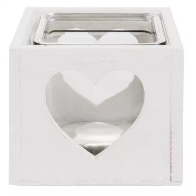 Clayre & Eef Teelichthalter 12x12x11 cm