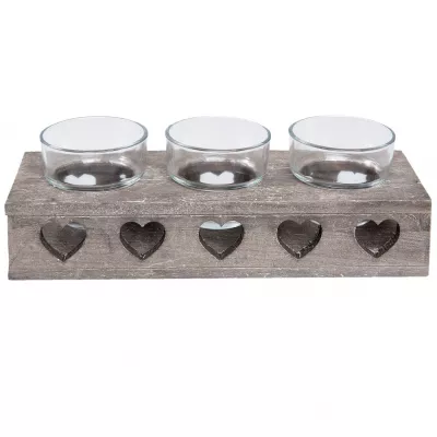 Clayre & Eef Teelichthalter 24x9x5 cm