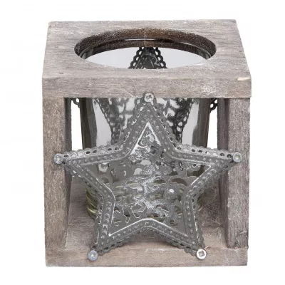 Clayre & Eef Teelichthalter 8x8x8 cm