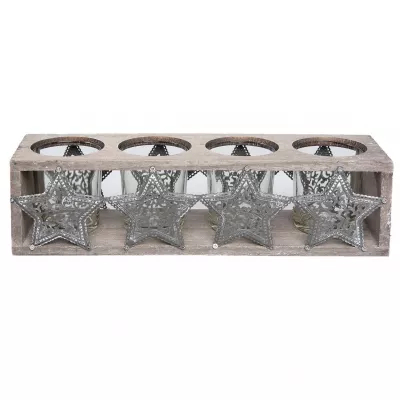 Clayre & Eef Teelichthalter 29x8x8 cm
