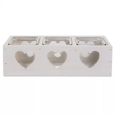 Clayre & Eef Teelichthalter 27x10x8 cm