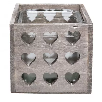Clayre & Eef Teelichthalter 14x14x13 cm