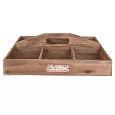Clayre & Eef Tablett with boxes 45x28x15 cm