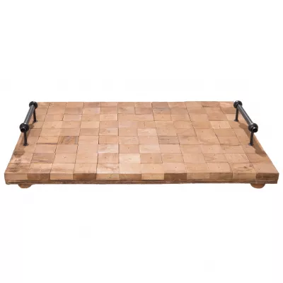 Clayre & Eef Tablett 48x36x8 cm