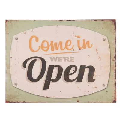 Clayre & Eef Textschild 40x1x30 cm