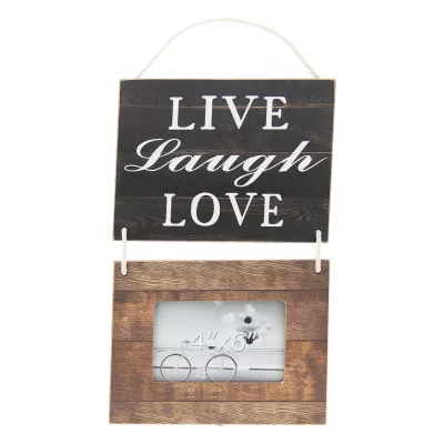 Clayre & Eef Textschild 23x38 cm