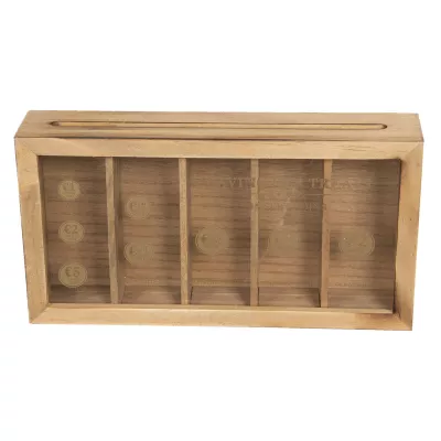 Clayre & Eef Spardose 28x5x15 cm