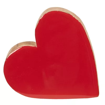 Clayre & Eef Dekoration Herz 12x2x12 cm