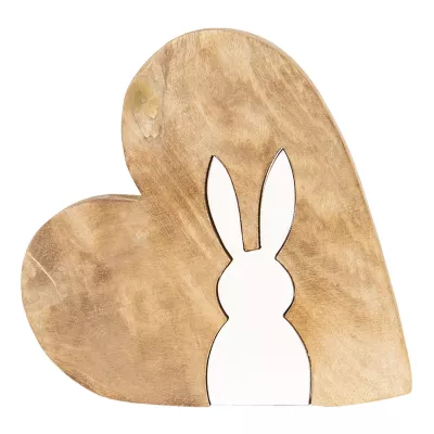 Clayre & Eef Dekoration Herz» 16x15x2 cm