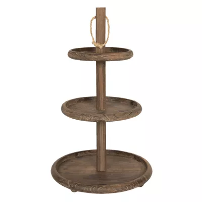 Clayre & Eef Etagere Ø 37x60 cm
