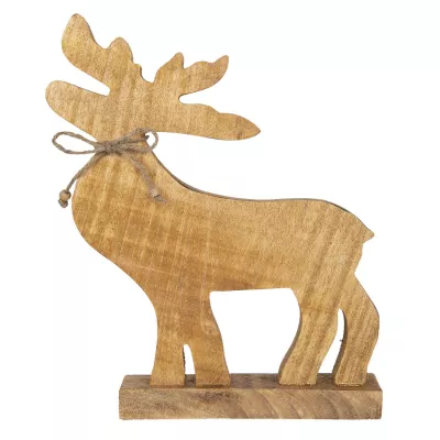 Clayre & Eef Dekoration Rentier 20x5x32 cm