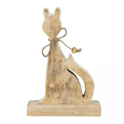 Clayre & Eef Dekoration Katze 11x3x16 cm