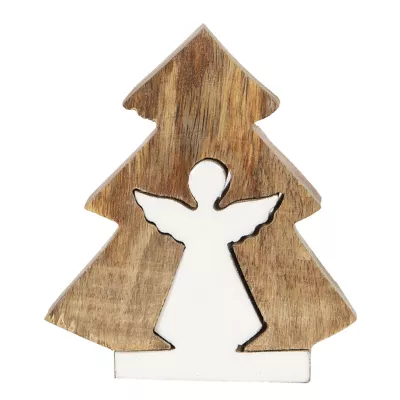 Dekoration Weihnachtsbaum 11x3x12 cm