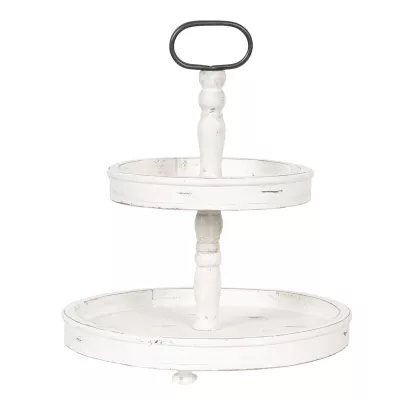 Clayre & Eef Etagere Ø 38x47 cm