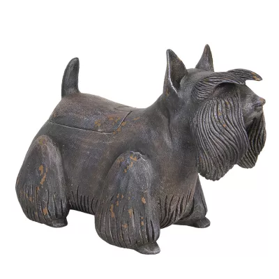 Clayre & Eef Dekoration Hund 30x12x20 cm