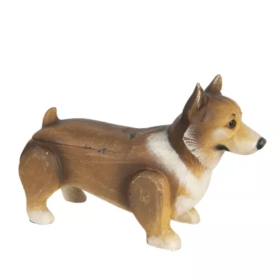 Clayre & Eef Dekoration Hund 34x11x22 cm