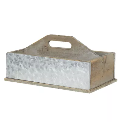 Clayre & Eef Behälter mit Fächern 28x13x18 cm