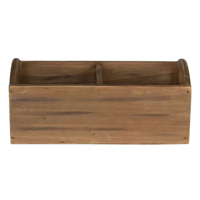 Clayre & Eef Behälter mit Fächern 30x15x13 cm