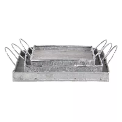 Clayre & Eef Dekoratives» 22x22x5 / 18x18x5»