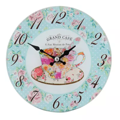 Clayre & Eef Wanduhr GRAND CAFÉ ca. 17 x 4 x 17 cm