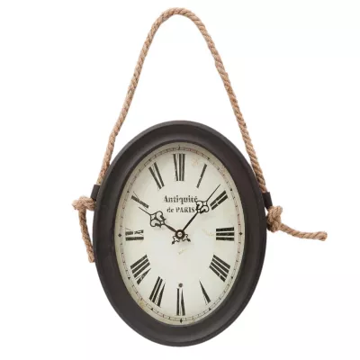 Clayre & Eef Wanduhr braun ca. 29 x 5 x 45 cm