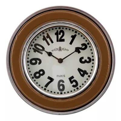 Clayre & Eef Uhr Ø 28x6 cm / 1xAA