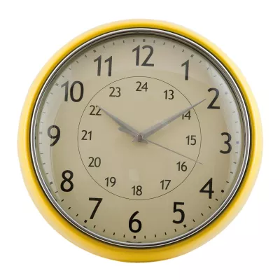 Clayre & Eef Uhr Ø 28x8 cm / 1xAA