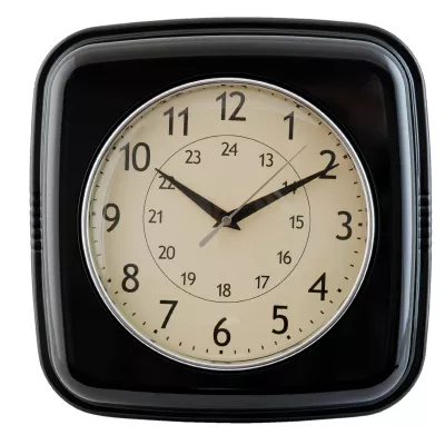 Clayre & Eef Uhr 28x28x8 cm / 1xAA